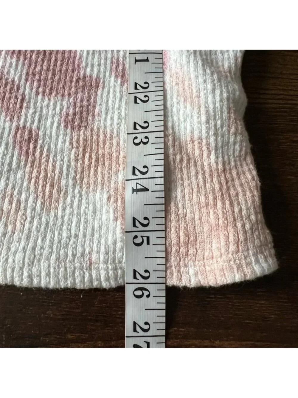 Free People We The Free Swirl Tie Dye Mock Neck Thermal Long Sleeve Size Large